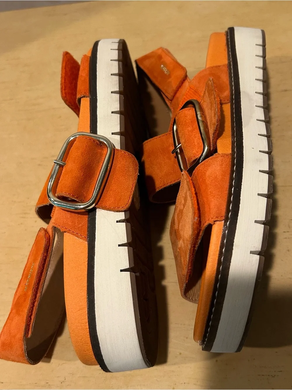 Mephisto suede burnt